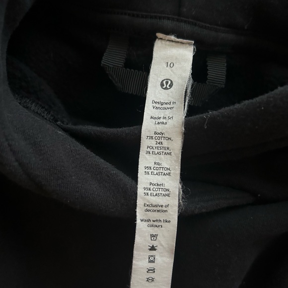 Lululemon sweatshirt size 10 🖤 - Picture 4 of 4